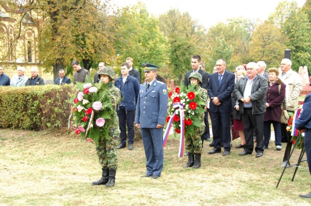 На споменик жртава бугарске националности венац је положио Милчо Игнатов, војни аташе у Амбасади Републике Бугарске
