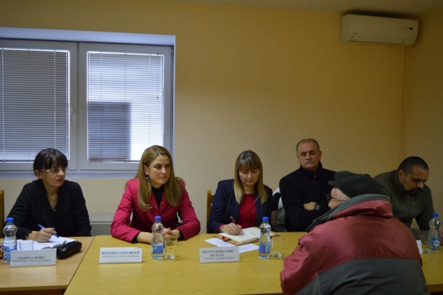 Грађани у разговору са градоначелницом Душанком Голубовић и тимом сарадника