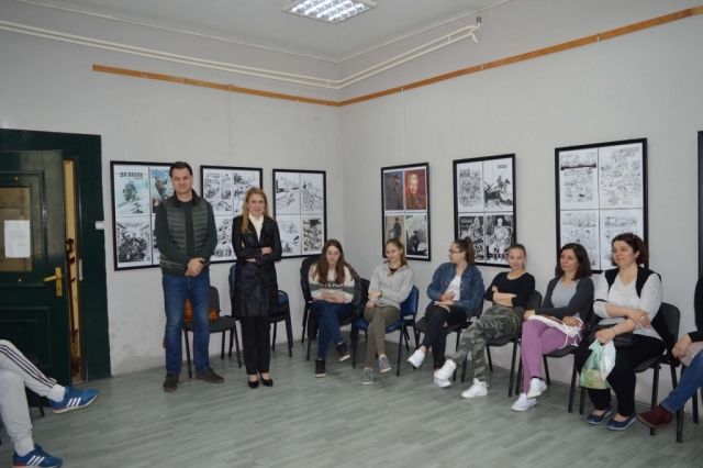 Градоначелница Сомбора Душанка Голубовић присуствовала проби у културном центру „Лаза Костић“