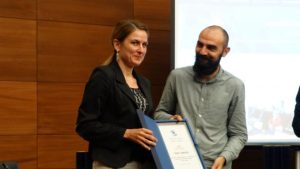 Градоначелница Сомбора Душанка Голубовић примила награду за допринос развоју приступачности