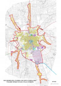 Графички прилог – Прелиминарна граница обухвата Генералног урбанистичког плана