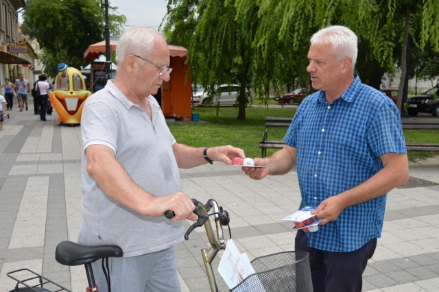 Преко наплате казни несавесним возачима на територији Града Сомбора финансира се куповина светлосних сетова.