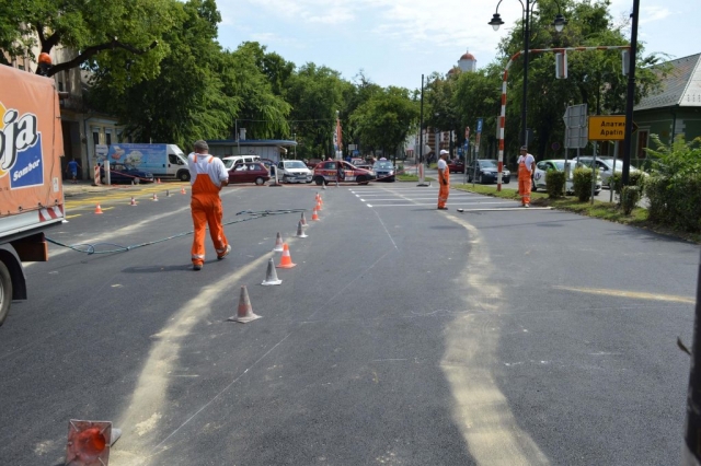 Завршни радови на реконструкцији паркинга на Венцу Петра Бојовића