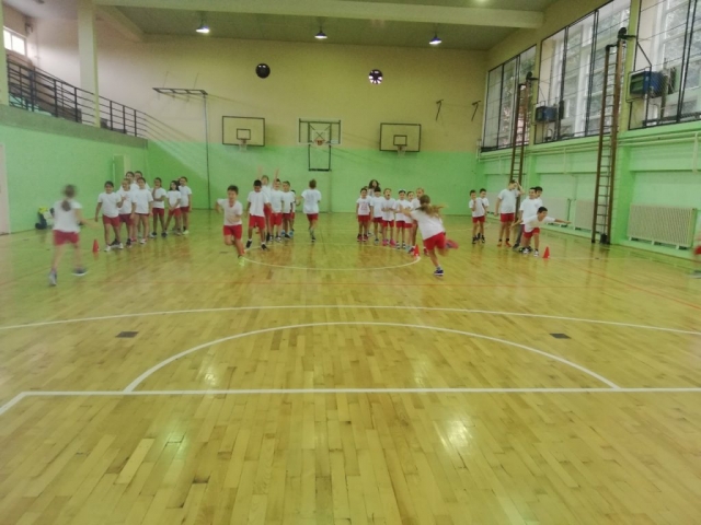 Час фудбала у ОШ „Аврам Мразовић“ Сомбор у оквиру обележавања Европске недеље мобилности