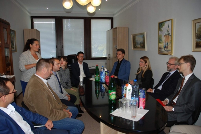 У пратњи градоначелнице Душанке Голубовић, гости из Аустрије посетили и просторије удружења „Герхард“ у Сомбору