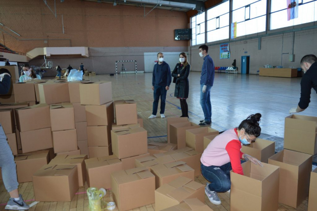 Градоначелница Душанка Голубовић је истакла да ће дониране пакети бити подељени у најскорије време
