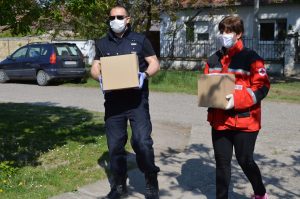 Подела пакета у МЗ „Горња Варош“ Подела пакета у МЗ „Горња Варош“