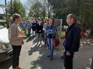 Градоначелница Душанка Голубовић и члан Градског већа др Далибор Форгић - фото архива