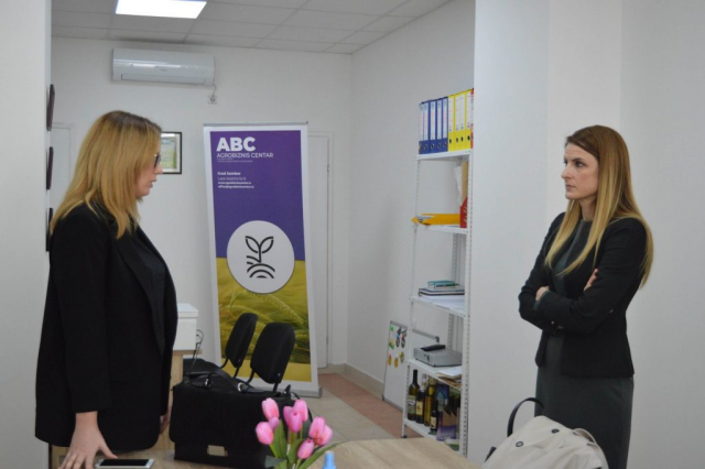 Градоначелница Сомбора Душанка Голубовић у посети Агробизнис центру