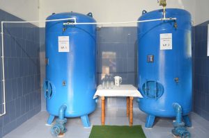 Вода се дезинфикује натријум-хипохлоритом Вода се дезинфикује натријум-хипохлоритом
