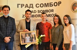 Пријем представника Сомбора на фестивалу „Србија у ритму Европе“