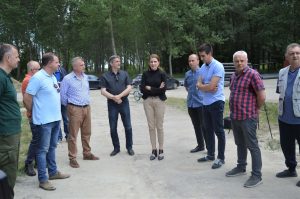 Градоначелница Душанка Голубовић обишла радове на изградњи моста у Бачком Моноштору